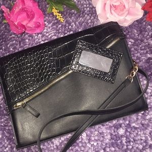 Leather Zip Handbag